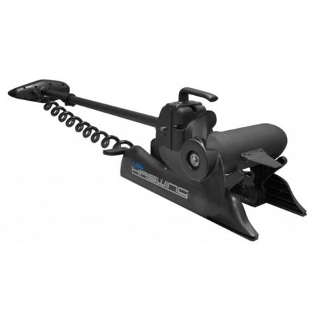 PACK MOTOR + PEDAL DE DIRECCIÓN Y PLACA QUICK RELEASE HASWING CAYMAN B 55LBS 137CM + PÉDALE DE DIRECTION ET PLAQUE QUICK RELEASE