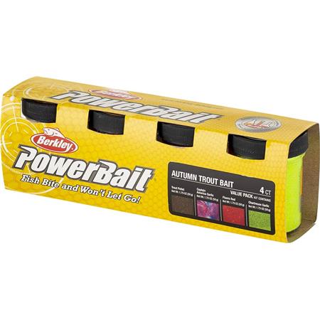 Pack Pasta Para Trucha Berkley Powerbait Trout Dough Season Pack