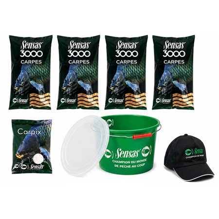 Pack Sensas Promo Amorce 3000 Carpes
