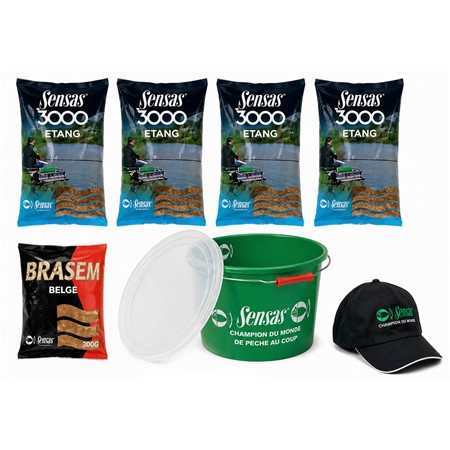 Pack Sensas Promo Amorce 3000 Etang
