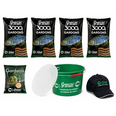 Pack Sensas Promo Amorce 3000 Gardon