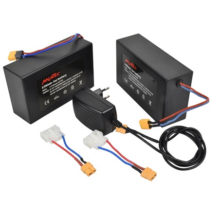 Pack Upgrade Lithium Anatec Pour Bateau Amorceur 16Ah Catamaran