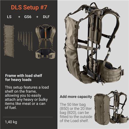 PACK VORN DLS #7 CADRE + SANGLE + ÉTAGÈRE