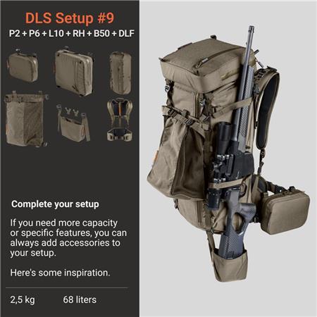 PACK VORN DLS #9 SAC À DOS 68L + POCHES