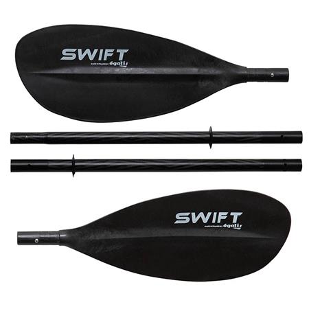 Pagaie Kayak Egalis Swift Fibre Carbone Démontable 4 Parties