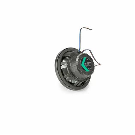PAIR OF 8'' SPEAKERS KICKER AVEC GRILLES BLANCHES ET NOIRES