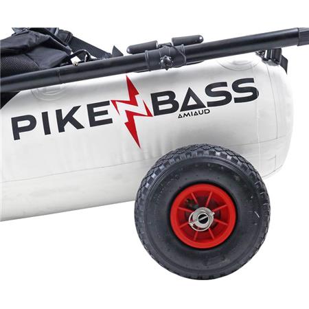 PAIR OF WHEELS PIKE'N BASS POUR FLOAT TUBE