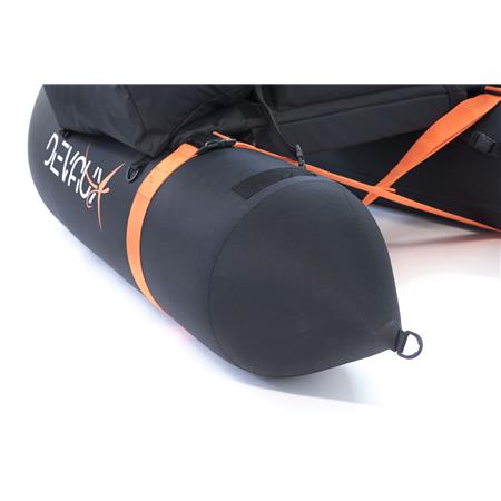 PAKET FLOATTUBE DEVAUX KAYAK TUBE CAP-V2000 SCHWARZ