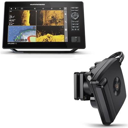 Paket Humminbird Xplore 10 Msi+Ta + Echolotgeber Mega Live 2