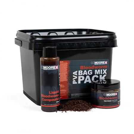 Πακέτο Δολώματοσ Cc Moore Bloodworm Pva Bag Mix Pack