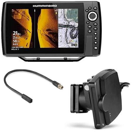 Pakiet Humminbird Helix9g4n-Cmsi+Ta + Sonde As-Mega-Live
