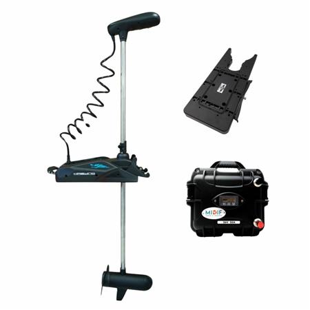 Pakiet Silnika Haswing Cayman B Gps 120Lbs 36V Version 1.6 Z Bezprzewodowym Pilotem, Płytką Quick Release I Akumulatorem Litowym 36V50amp + Ładowarką