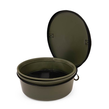 PAKKE SPAND + SIGTE KORUM EVA SOLID GROUNDBAIT BOWL & RIDDLE