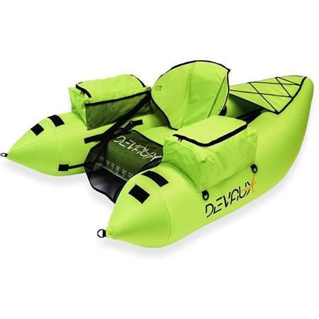 PAKKET FLOAT TUBE DEVAUX KAYAK TUBE CAP-V1000 CHARTREUSE