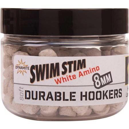 Pallina Dynamite Baits Durable Hook Pellet Swim Stim White Amino