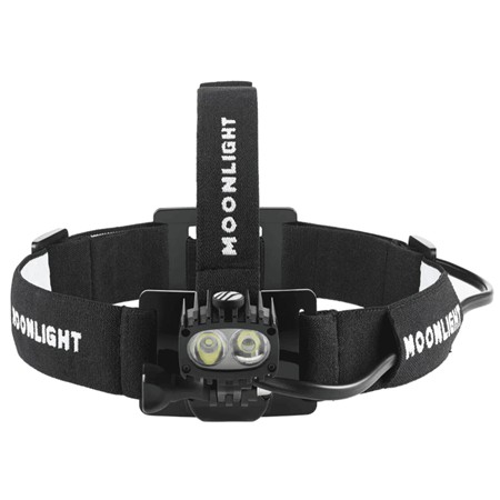 PANDELAMPE MOONLIGHT BRIGHT AS DAY 800 ULTRA PACK MED ET EKSTRA BATTERI