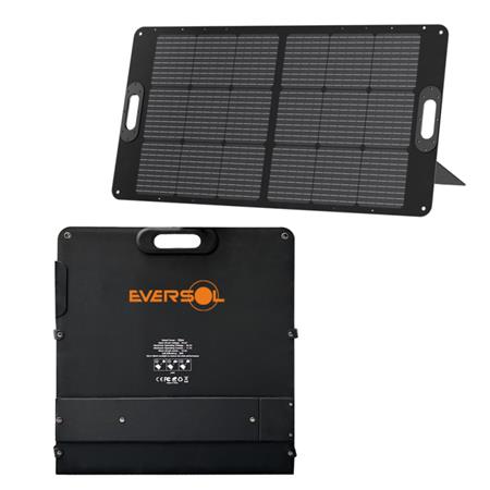 Panneau Solaire Eversol 100W 12V Etfe Hopfällbar