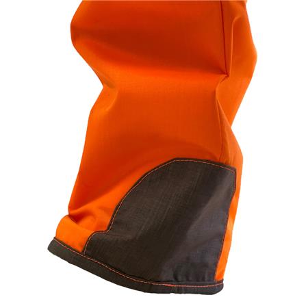 PANTALON DE TRAQUE HOMME F.P CONCEPTS CAYENNE ENDUIT DEVANT - ORANGE