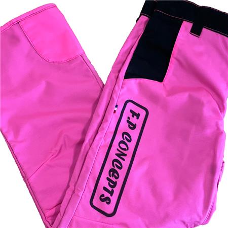 PANTALON DE TRAQUE HOMME F.P CONCEPTS CAYENNE TOUT ENDUIT - ROSE