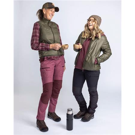 PANTALON FEMME PINEWOOD CARIBOU TC - PLUM/EARTH PLUM