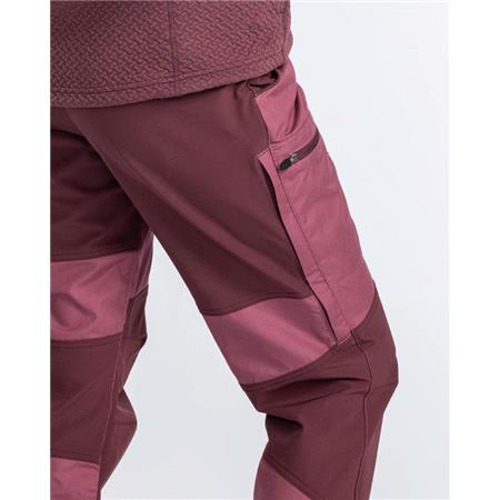 PANTALON FEMME PINEWOOD CARIBOU TC - PLUM/EARTH PLUM