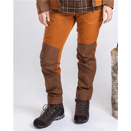 PANTALON FEMME PINEWOOD FINNVEDEN HYBRID EXT - FUDGE/NOUGAT