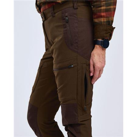 PANTALON FEMME PINEWOOD FINNVEDEN HYBRID - MARRON