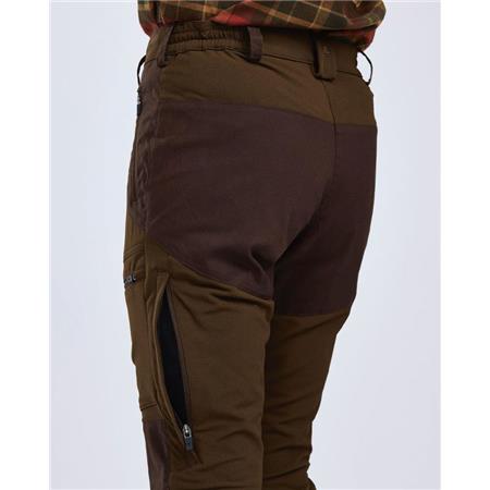 PANTALON FEMME PINEWOOD FINNVEDEN HYBRID - MARRON