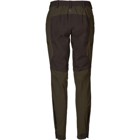 PANTALON FEMME SEELAND LARCH STRETCH - PINE GREEN / CHOCOLATE TORTE