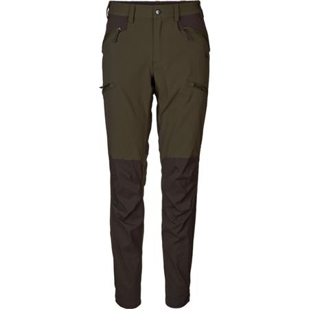 Pantalon Femme Seeland Larch Stretch - Pine Green / Chocolate Torte