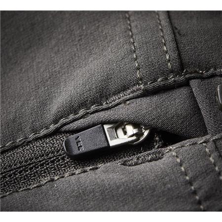 PANTALÓN HOMBRE - NEGRO GEOFF ANDERSON ZIPZONE II - NOIR