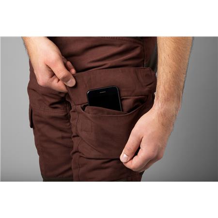 PANTALON HOMME HARKILA SCANDINAVIAN - BLODSTONE RED/SHADOW BROWN