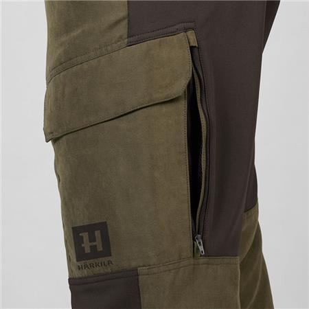 PANTALON HOMME HARKILA SCANDINAVIAN - DARK OLIVE/WILLOW GREEN