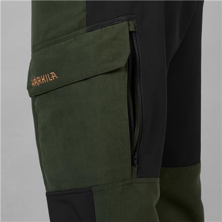 PANTALON HOMME HARKILA SCANDINAVIAN - DUFFEL GREEN/BLACK