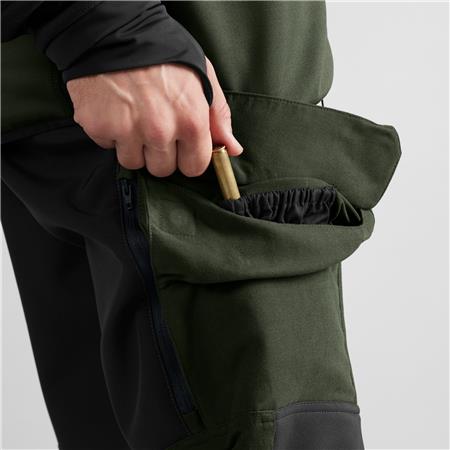 PANTALON HOMME HARKILA SCANDINAVIAN - DUFFEL GREEN/BLACK