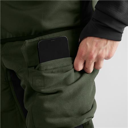 PANTALON HOMME HARKILA SCANDINAVIAN - DUFFEL GREEN/BLACK