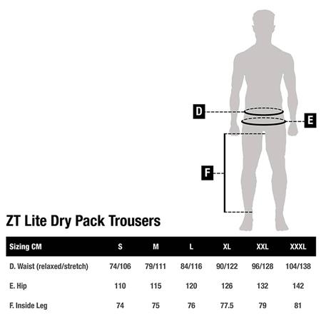 PANTALON HOMME NASH ZT LITE DRY PACK - KAKI