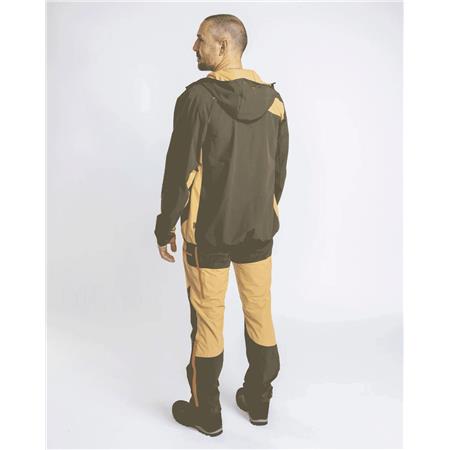 PANTALON HOMME PINEWOOD ABISKO LIGHT STRETCH - BEIGE/VERT