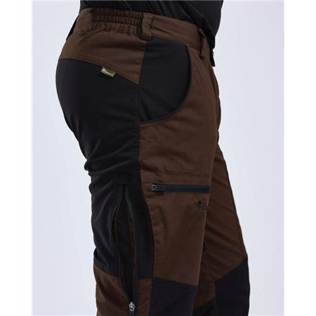 PANTALON HOMME PINEWOOD CARIBOU TC - MARRON/NOIR