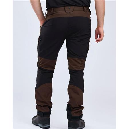 PANTALON HOMME PINEWOOD CARIBOU TC - MARRON/NOIR