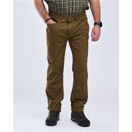 PANTALON HOMME PINEWOOD VÄRNAMO VINTAGE CANVAS - OLIVE MARRON
