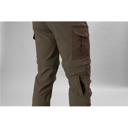 PANTALON HOMME SEELAND BIRCH ZIP-OFF - GRIZZLY BROWN