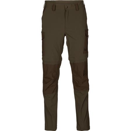 Pantalon Homme Seeland Birch Zip-Off - Vert/Marron