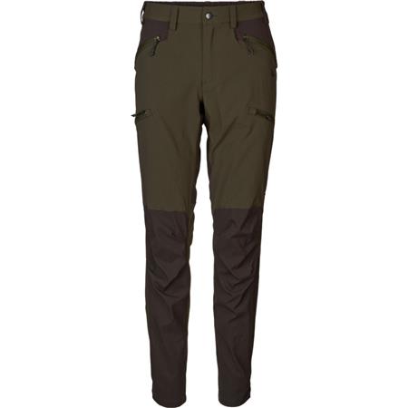 Pantalón Mujer Seeland Larch Stretch - Pine Green / Chocolate Torte