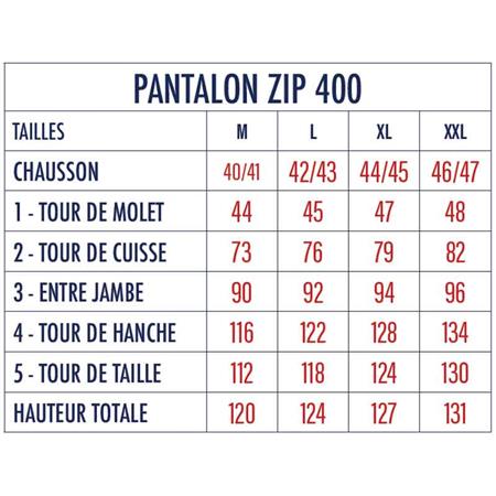 PANTALON WADING STOCKING ADEMEND DEVAUX DVX ZIP 400 - OLIJFGROEN