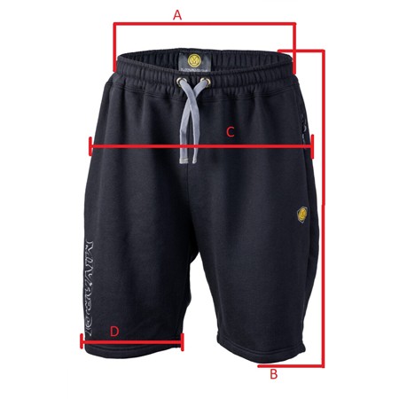 PANTALONCINI DA UOMO MIVARDI SHORTS MC TEAM - NERI