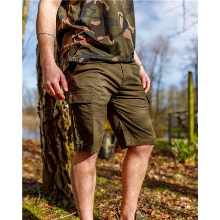 PANTALONCINI UOMO - CACHI FOX LW KHAKI COMBAT SHORT - KAKI