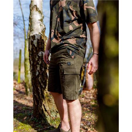 PANTALONCINI UOMO - CACHI FOX LW KHAKI COMBAT SHORT - KAKI