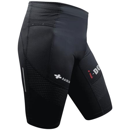 Pantaloncino Uomo I-Dog Activ Stretch Raidlight - Noir