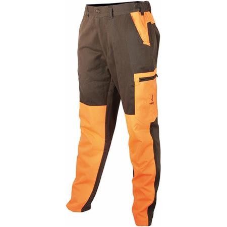 Pantalone Da Caccia Junior Treeland T581k - Verde/Arancione